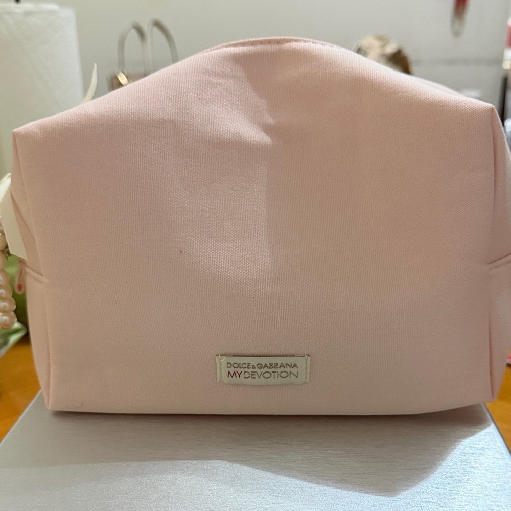 Dolce & Gabbana Light Pink My Devotion Cosmetic Pouch